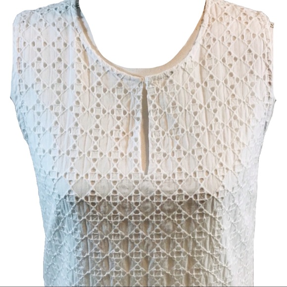 Cynthia Rowley eyelet lace sheath dress size 6 - Picture 2 of 15